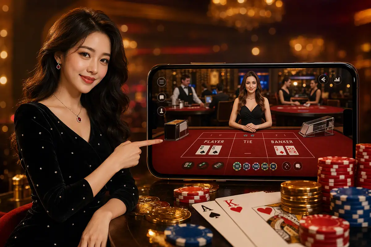 meta8888 Casino meja baccarat penyiar langsung
